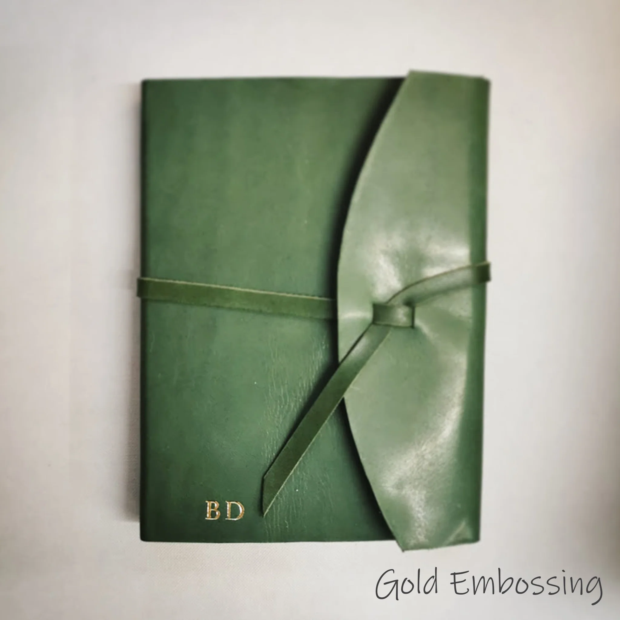 Luxury Leather Wrap Journal - Image 5
