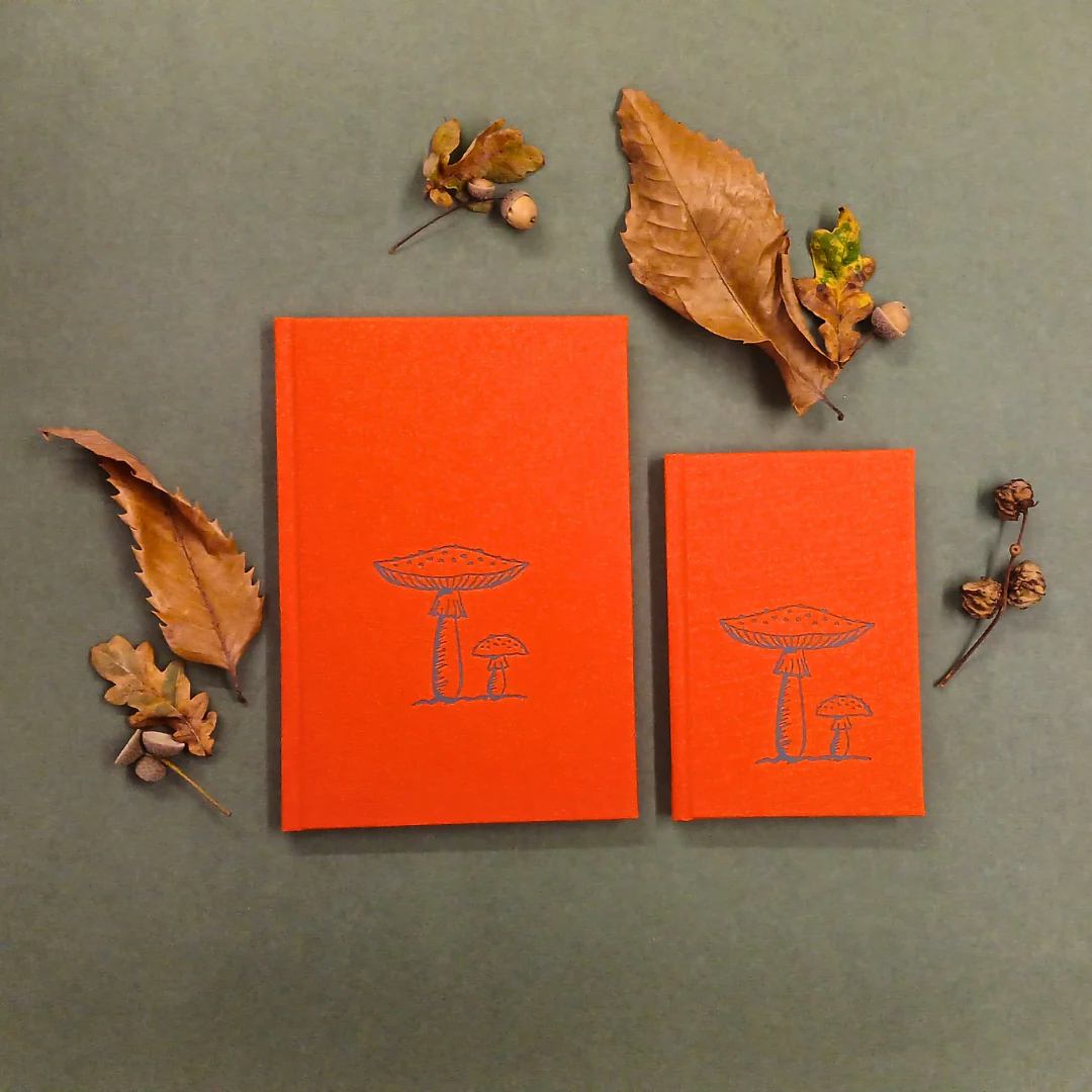 Handmade Forest Mushroom Notebooks - Image 6